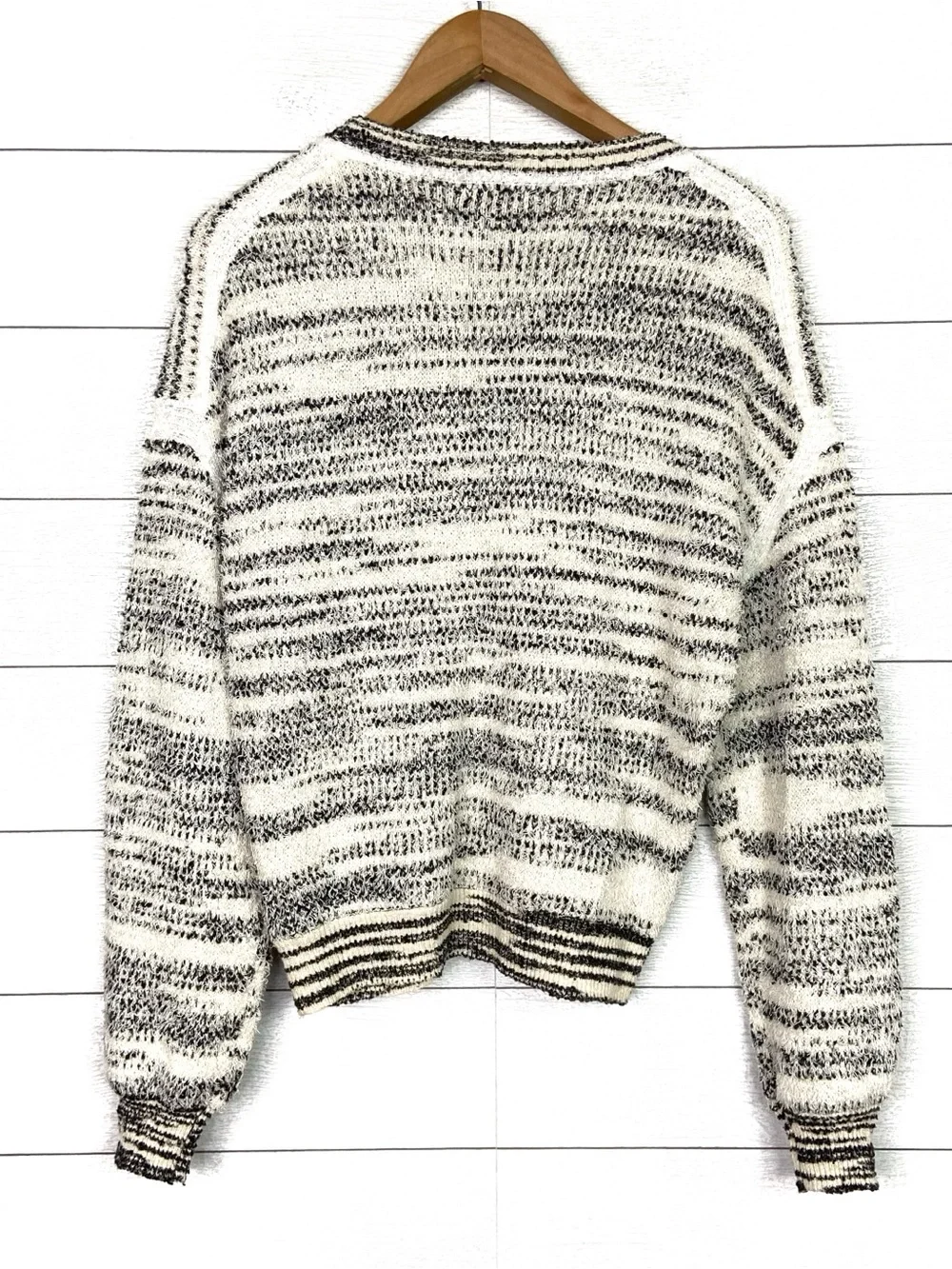 JCrew Space Dyed Textured Cardigan Sweater Medium
